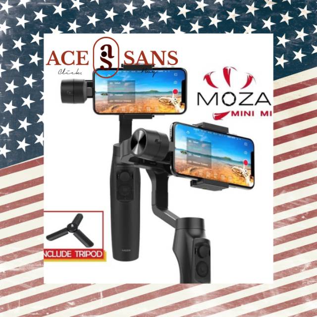 GRATIS ONGKIR | MOZA Mini MI 3-Axis Gimbal Smartphone Handphone Stabilizer | Moza Mini S Stabilizer