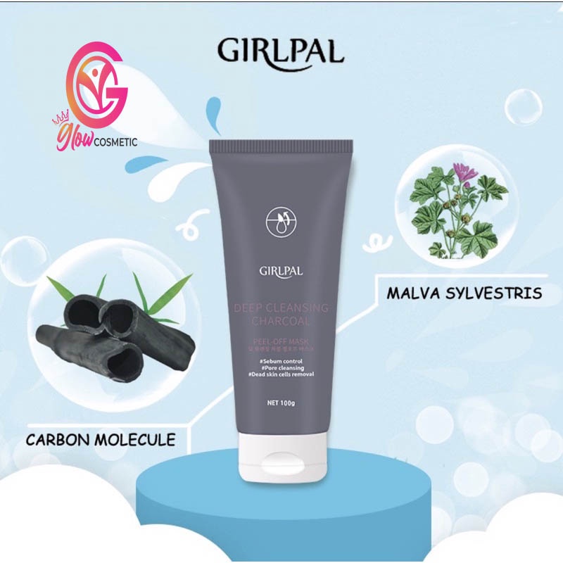 GIRLPAL DEEP CLEANSING CHARCOAL PEEL PFF MASK (100G)