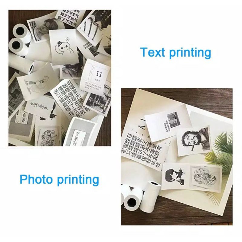 PeriPage 203 DPI Mini Portable Bluetooth Photo Printer Pocket Thermal Printing USB Connection Impres