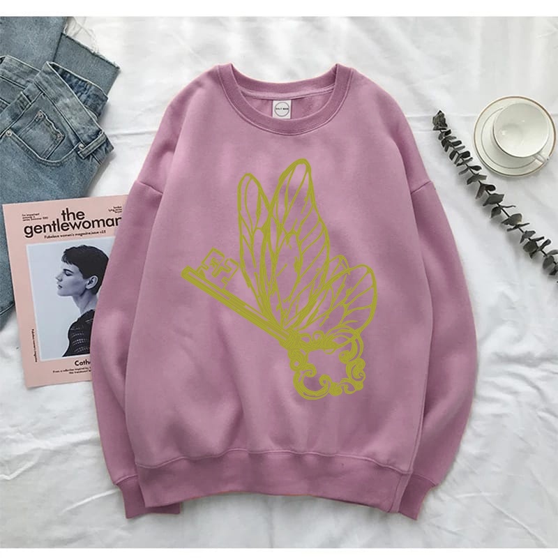Sweater wanita LockButterfly Crewneck M-XXL