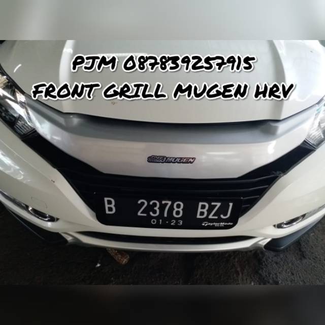 FRONT GRILL HRV MUGEN SILVER