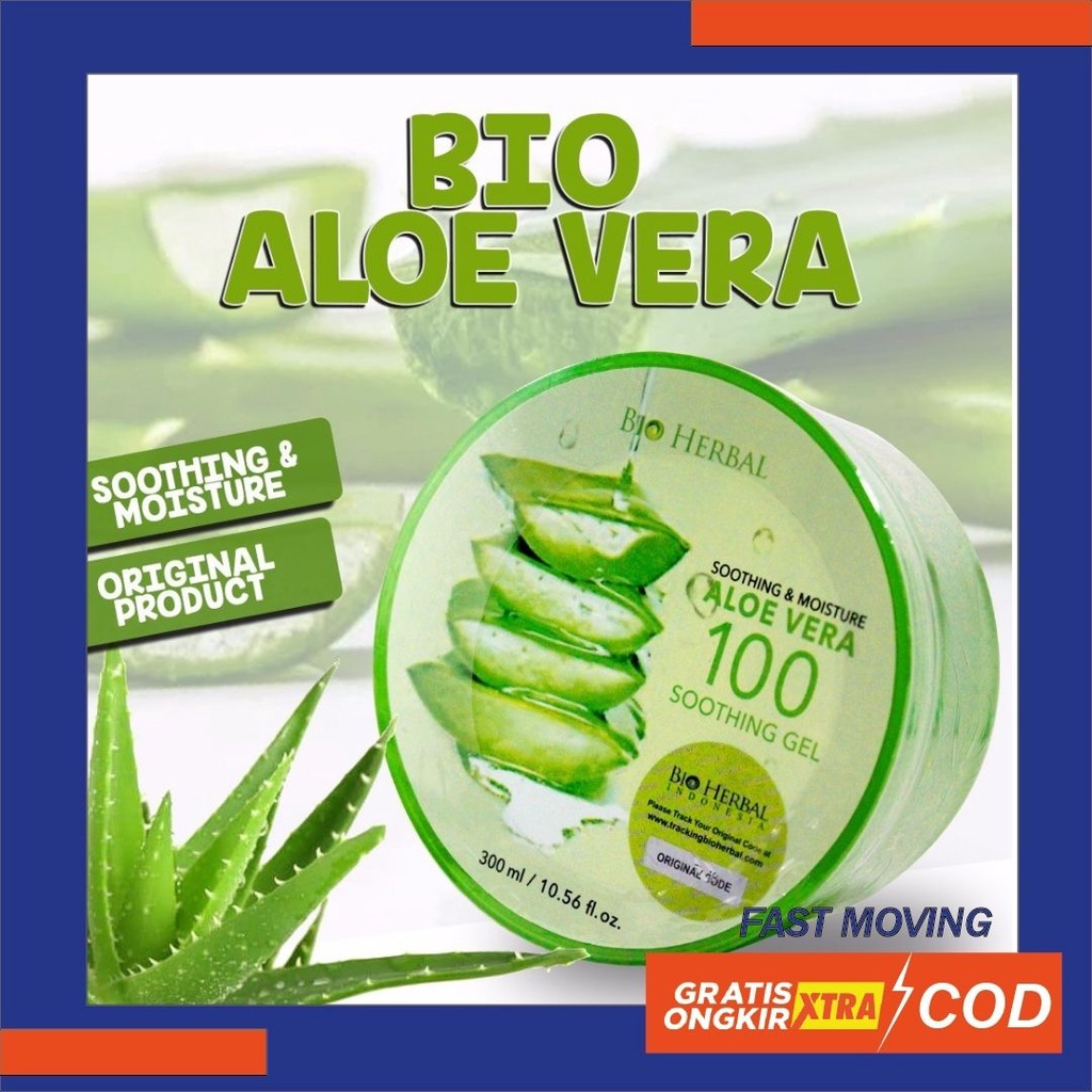 Bio Herbal Aloevera Soothing &amp; Moisture Aloe Vera Soothing Gel - KPW-172