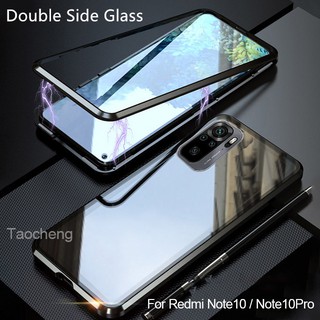Xiaomi Redmi Note 10 Pro Note10 Note10Pro Magnetic Phone Case Double
