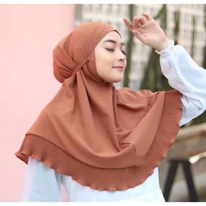 bergo maryam pinggir prisket ori  alwira hijab