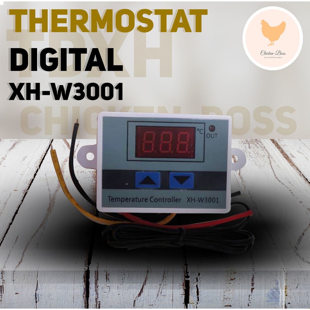 Termostat Thermostat Digital XH W3001 Mesin Tetas Telur Full Otomatis Penetas