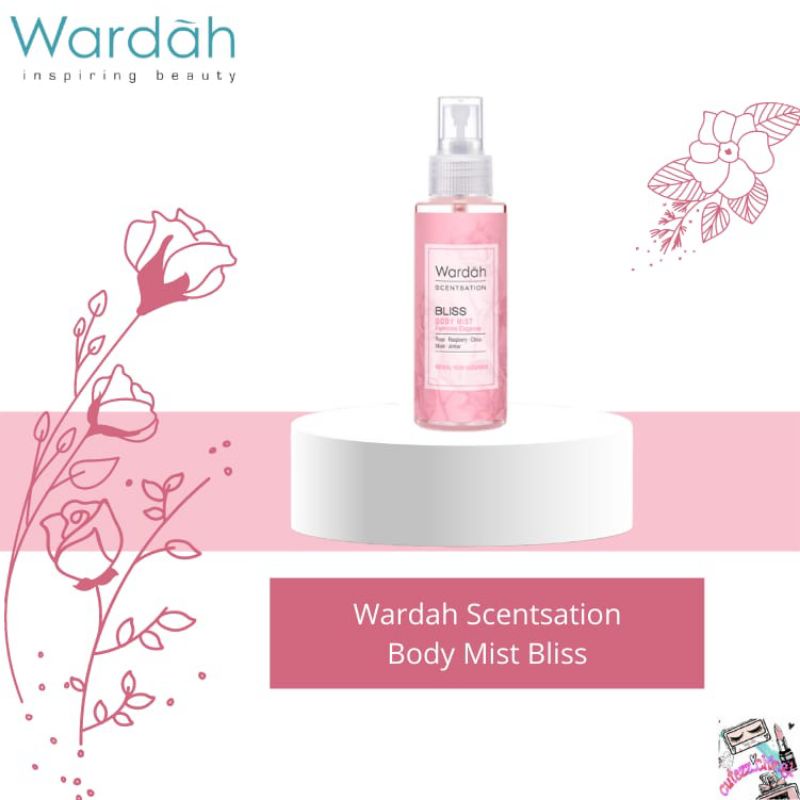 ☃Cutezz_ching1☃Wardah Scentsation Body Mist 100ml