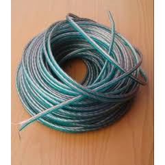KABEL SERABUT TRANSPARAN KABEL SPEAKER AUDIO TRANSPARAN