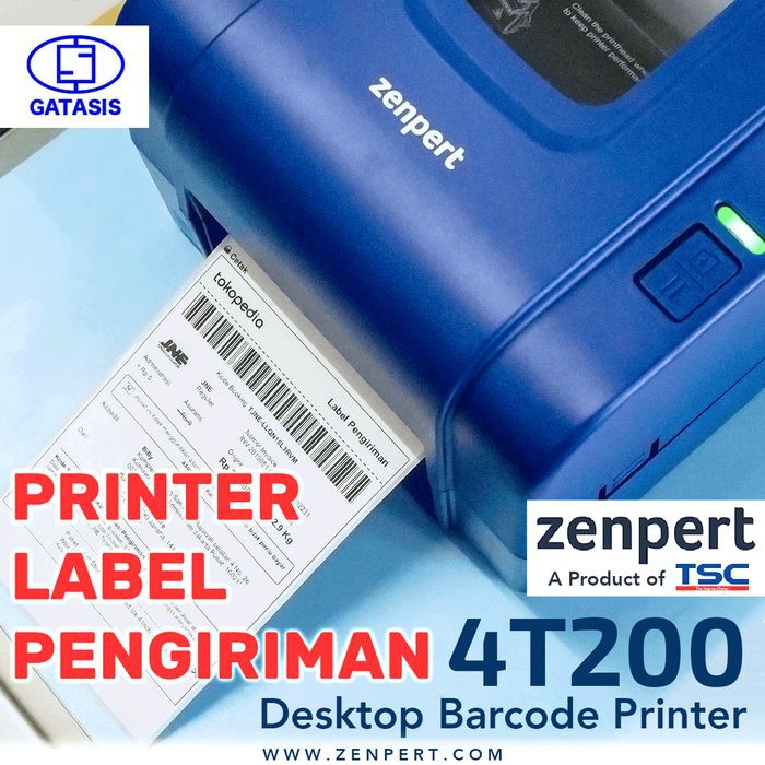 printer label pengiriman
