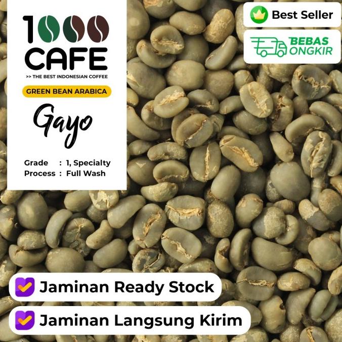 

[TERMURAH] GREEN BEAN ACEH GAYO ARABICA 1 KG