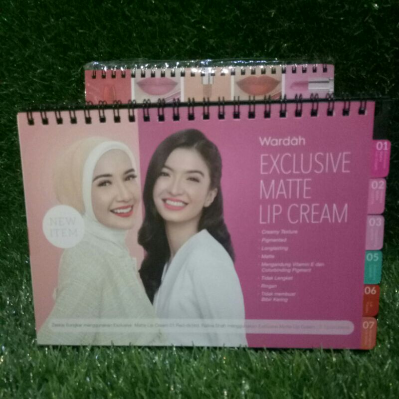

katalog wardah color guide, kataloq lipstik