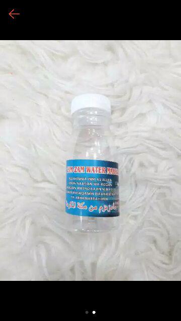 Botol Zam Zam 80ml Bening Buat Tempat Air Zamzam