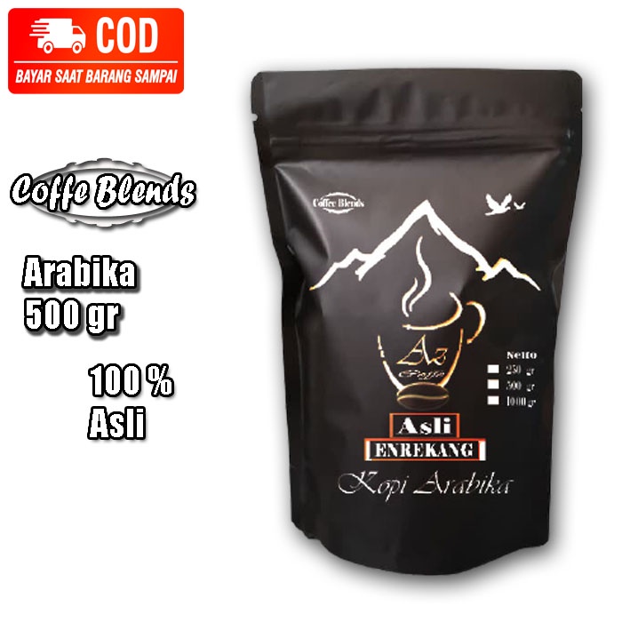 

Kopi Arabika Enrekang Asli 500 gr