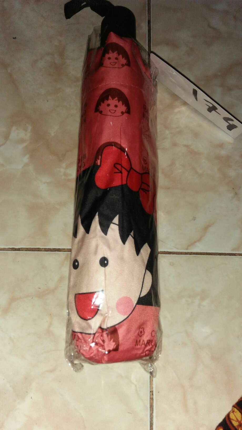 Payung Lipat 3 Motif Lukisan Anti Uv Japan Umbrella Rosida