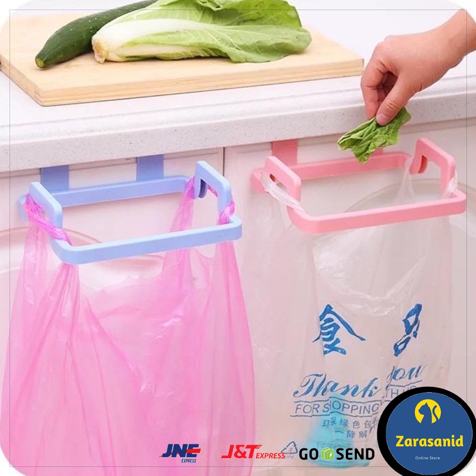 Bracket Gantungan Kantong Plastik Tempat Sampah Lap Holder Serbaguna