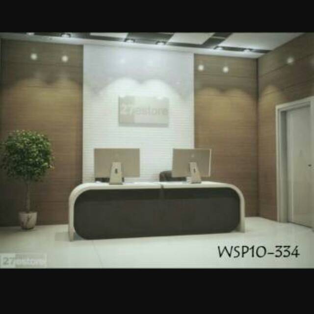 WALLPAPER STICKER MOTIF KAYU COKLAT MUDA