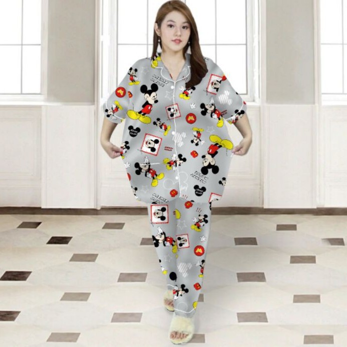 PIYAMA CP JUMBO SIZE XXL/KARAKTER/PIYAMA CPJUMBO STARMOON/BAJU TIDUR-MK MANIA ABU