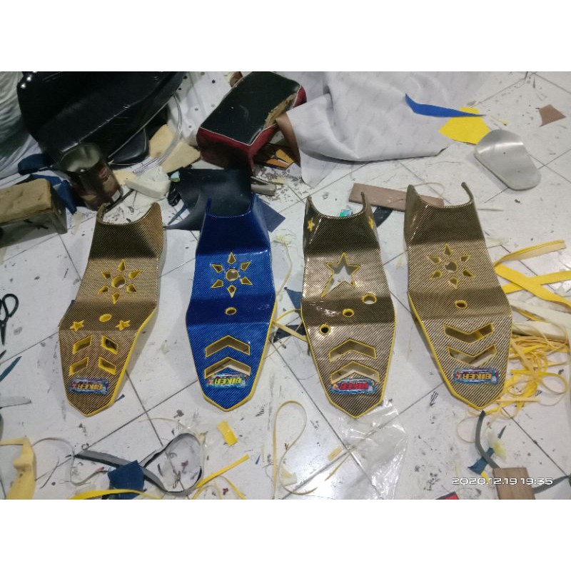 JOK SLIM CBR 150R FACELIFT VARIASI LUBANG-jok cbr 150-jok cbr repsol