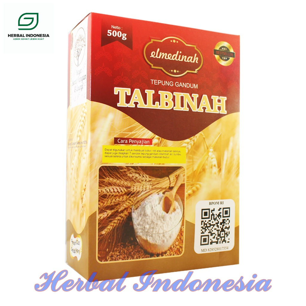 Tepung Talbinah El Medinah Resep Thibb Nabawy isi 500 gr | Tepung Gandum 100% Original