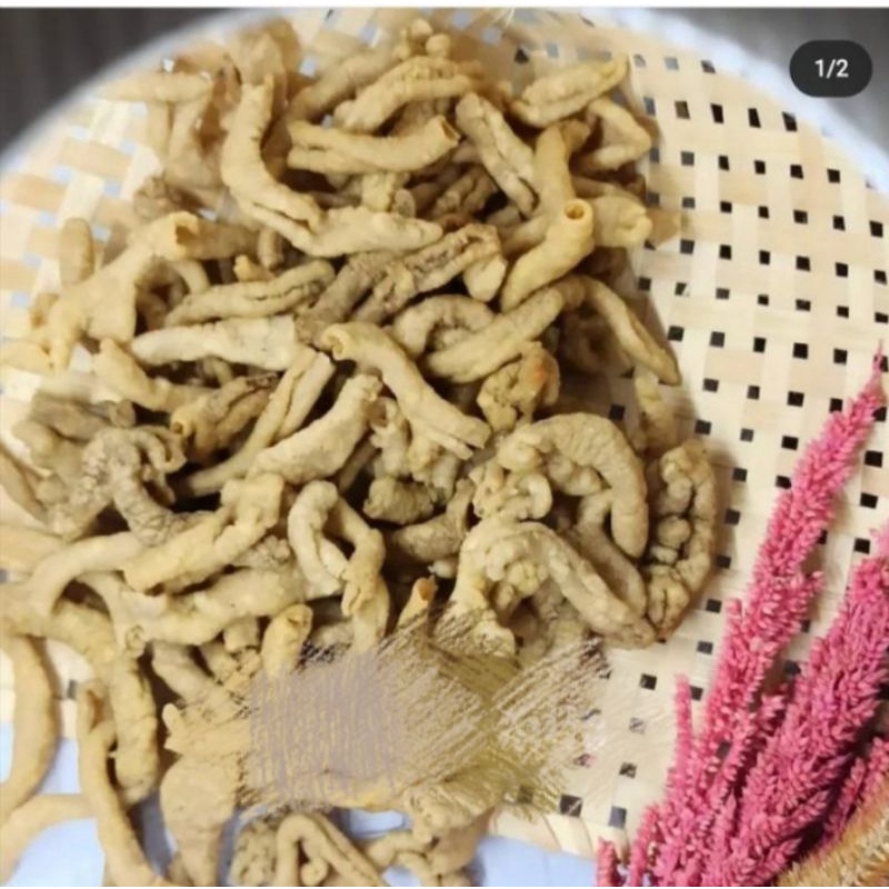 

usus goreng pedas