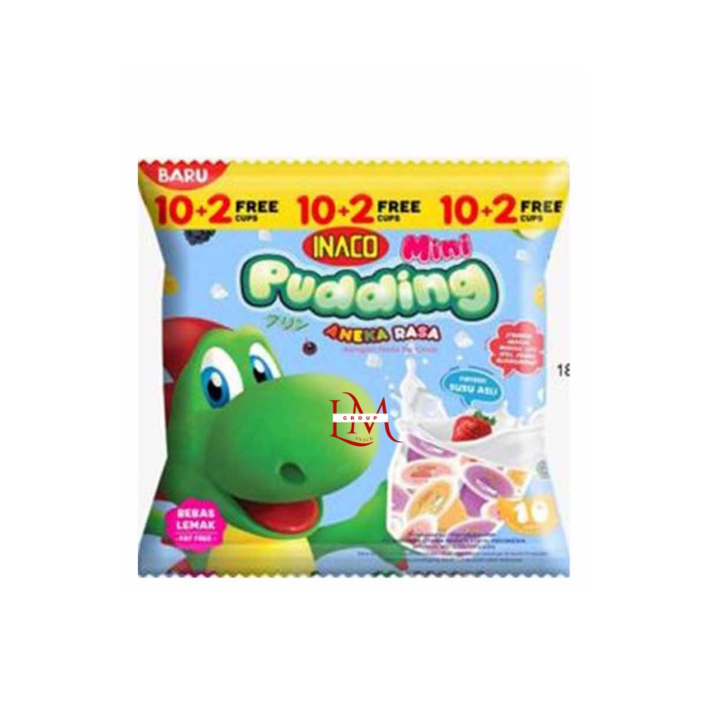 Inaco Mini Pudding Renceng Isi 10+1 Pack @3+1pcs / 1 Pack @10+2 pcs