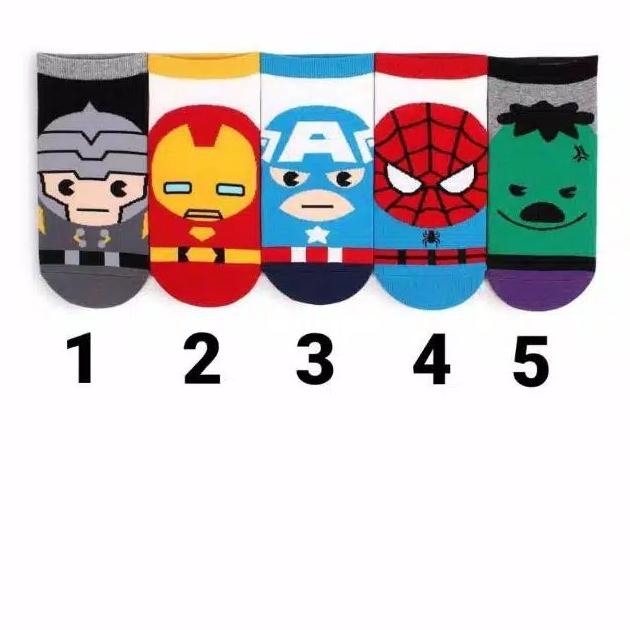 (ARMY) Kaos Kaki Marvel Import Korea