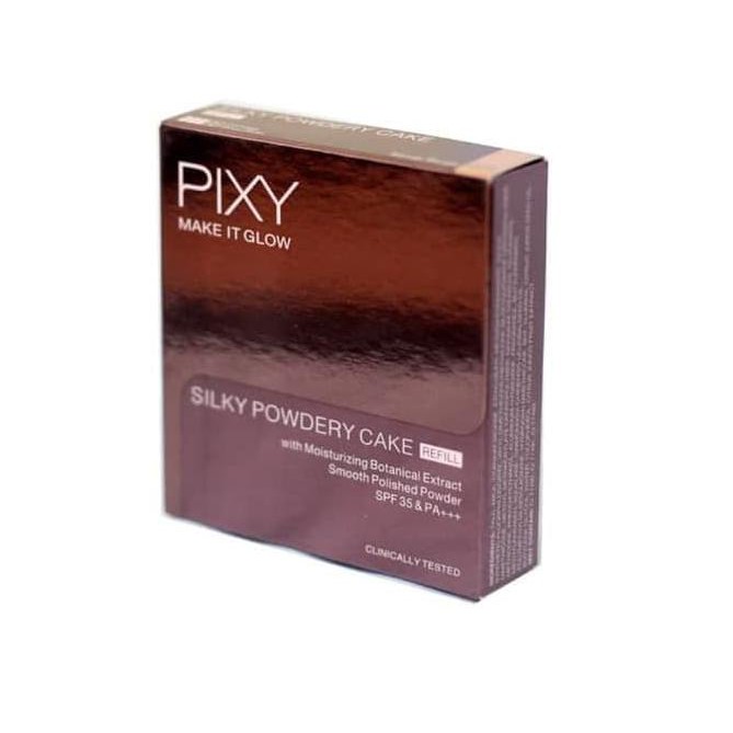 Refill - Pixy Make It Glow Silky Powder Cake - Bedak Padat