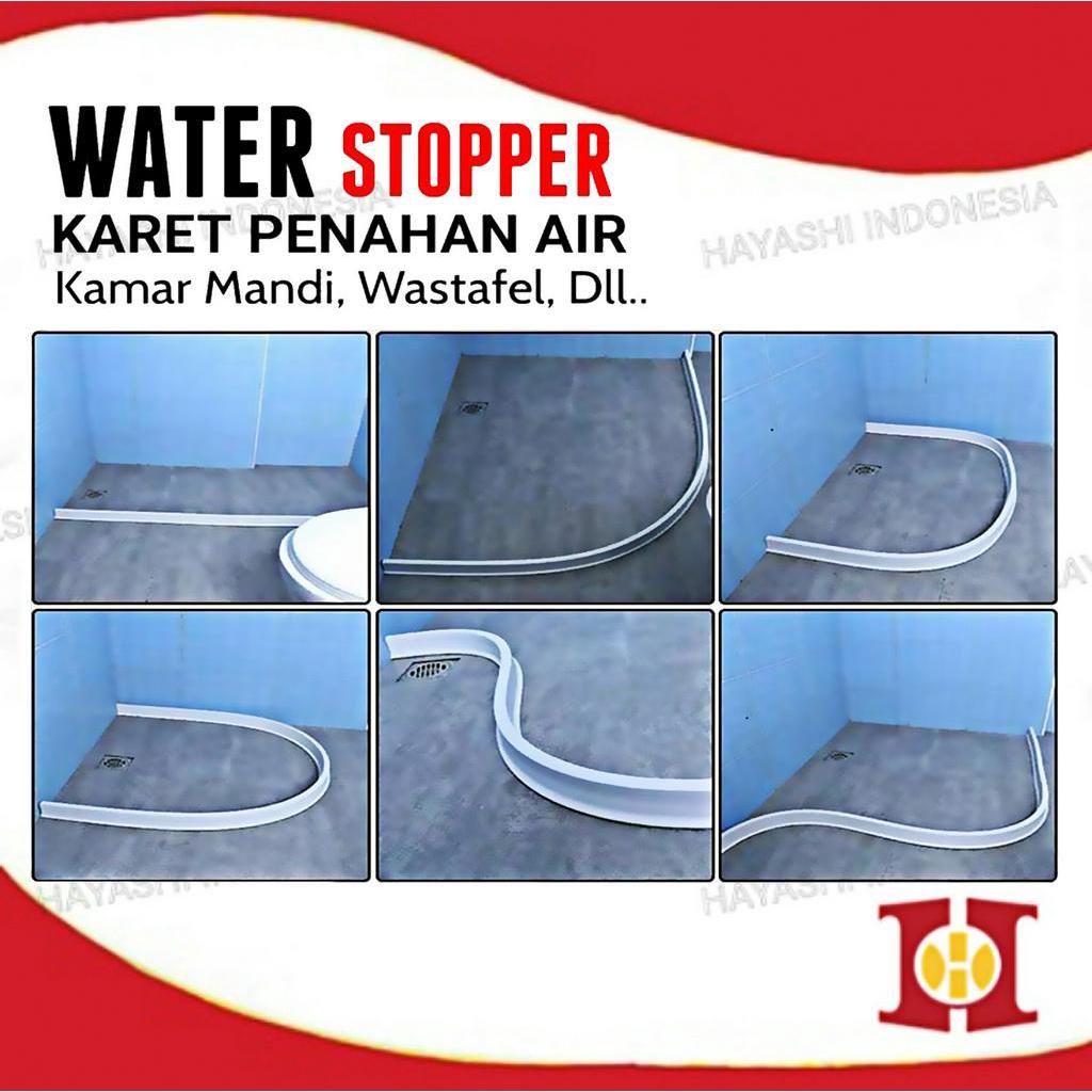 Water Stopper Bathroom Wastafel Karet Penahan Air