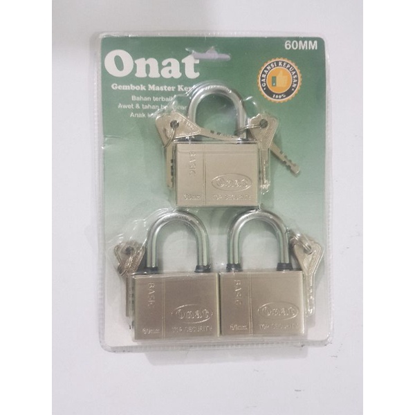 Gembok Pintu Master Key 40mm 50mm 60mm