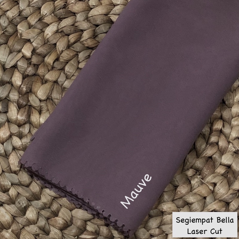 Hijab Bella Square Laser cut / Segiempat Bella-Mauve