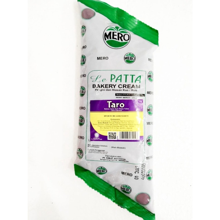 

lepatta bakery cream taro 250 gr / selai lepatta rasa taro 250 gr tokomaju1625