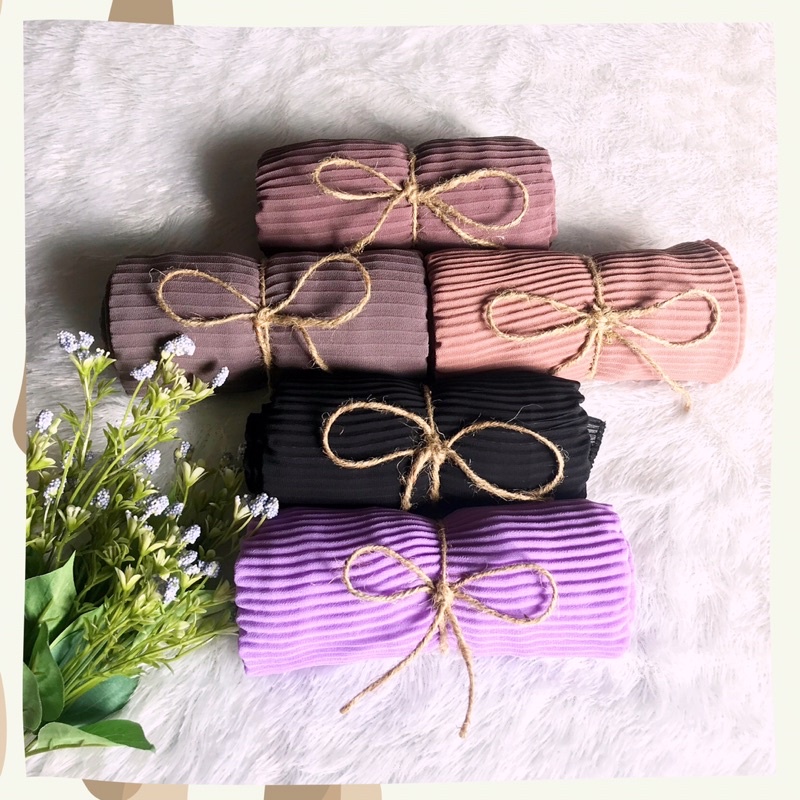 Pashmina Plisket Lidi/ pashmina ceruty