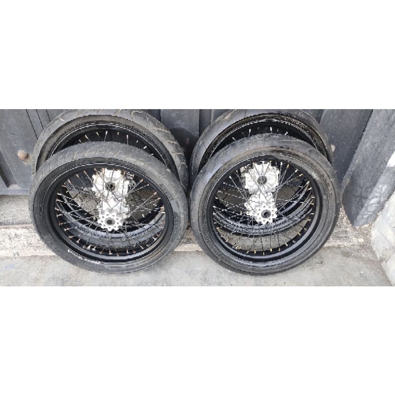 velg crf Supermoto tromol original.