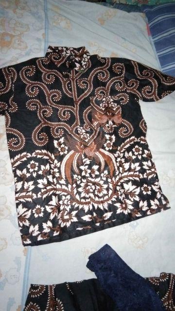 Maura Couple - Sania Ruffle Batik Couple Ori Ndoro Jowi Garansi Termurah Shopee - Modern Batik