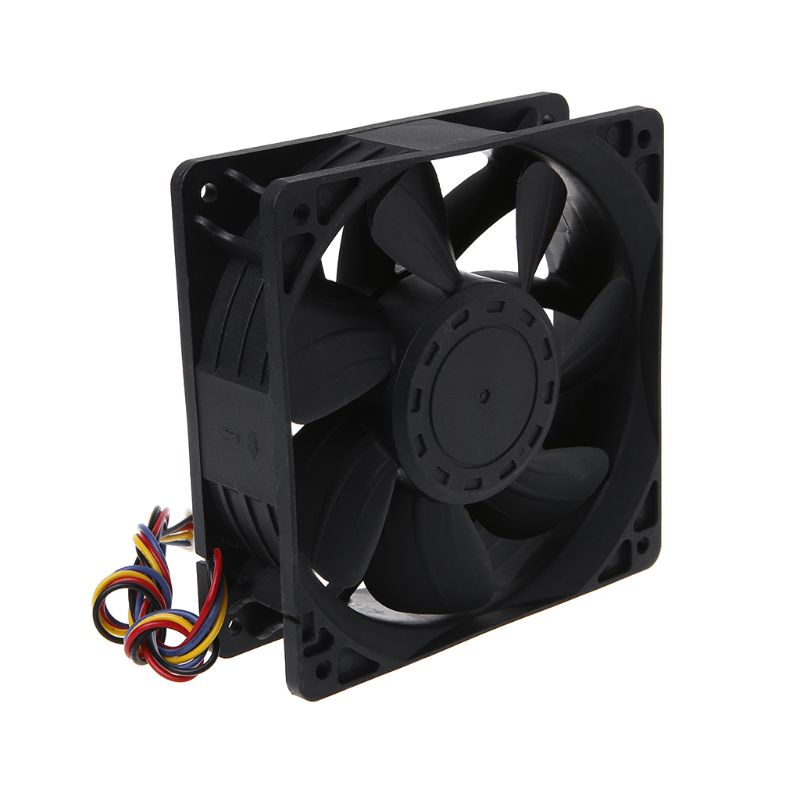 Bt Dual Bearing CPU Cooling Fan DC12V 5A 12cm 12038 PWM 7500RPM Kipas Pendingin Airfolw Tinggi Tidak Berisik Untuk Sasis PC S7 S9