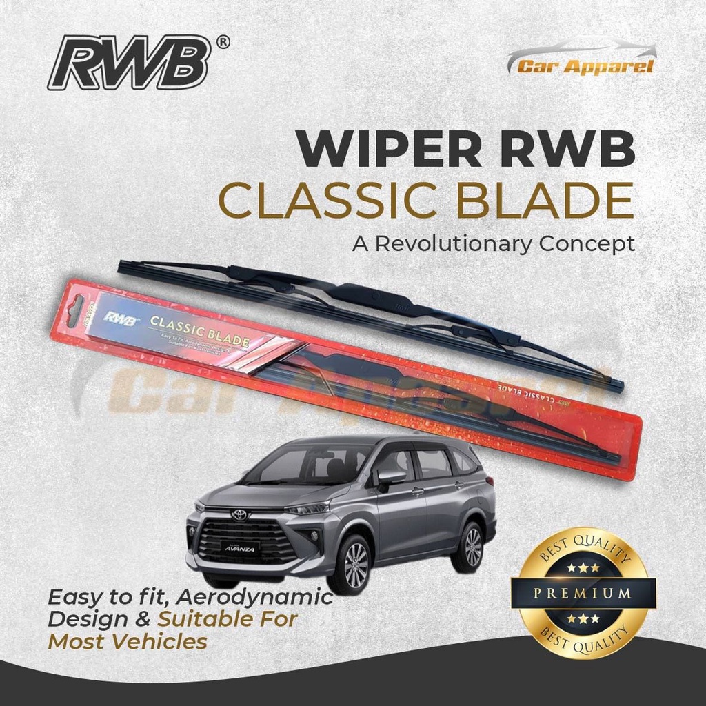 Wiper RWB Classic / Windshield All new avanza Tss 2022 Classic RWB