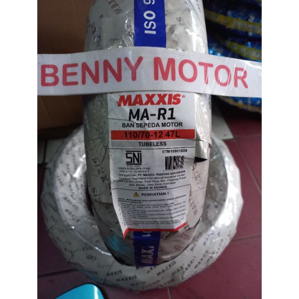 Ban Maxxis MA-R1 uk 110/70-12 tubles soft coumpond