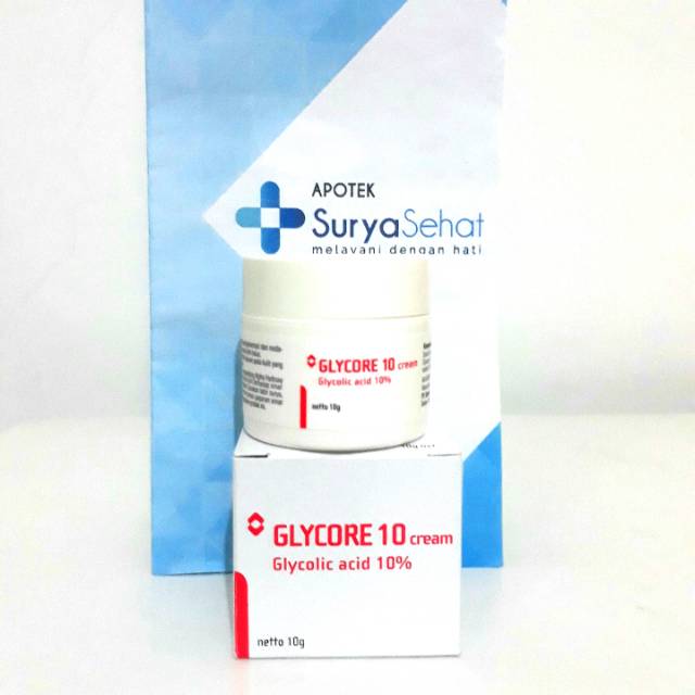 GLYCORE 8% / 10% Cream 10gram - Pharmacore