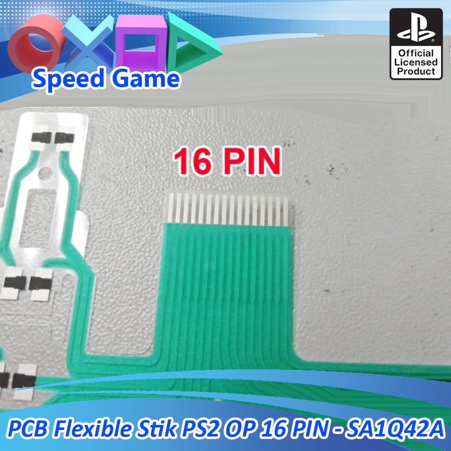 PCB PLASTIK STIK STICK PS2 PS 2 FLEXIBLE OP SA1Q42A PIN 16 SOCKET BESAR