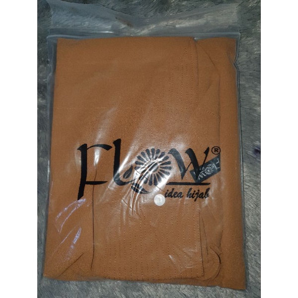 khimar daily basic ori flow-Caramel tua