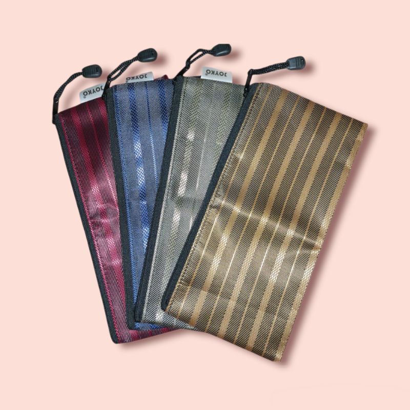 

Audishop Joyko Tempat Pensil Pouch Simple Garis | Kotak Pensil/Pencil Case/Motif Garis/Alat Tulis/Pulpen
