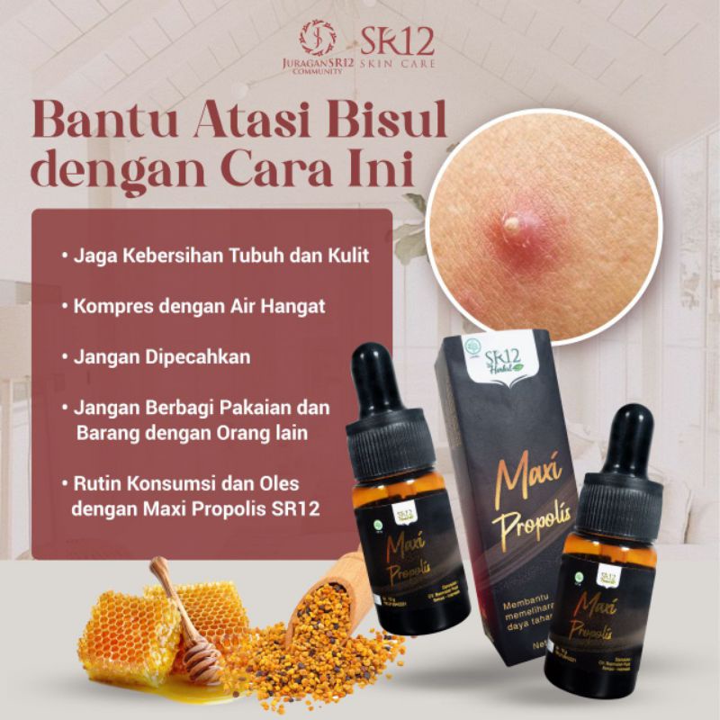 

SR12 - Maxi Propolis/Imun Boster/Aman untuk anak/Obat Bisul