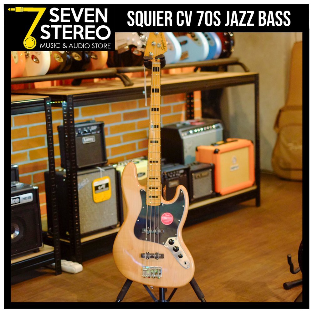 Squier Classic Vibe 70s Jazz Bass Natural