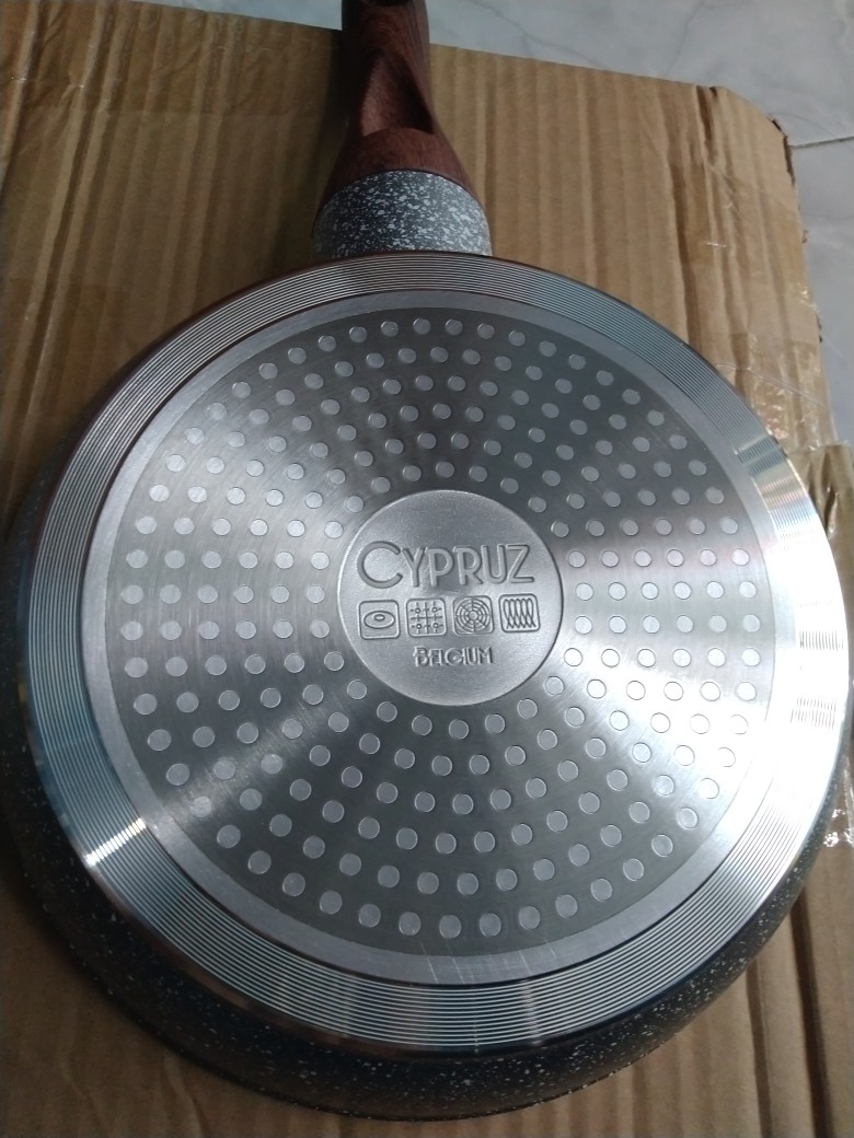 Cypruz Fp-0631 Fry Pan Marble Granit Wajan Penggorengan 22 Cm Asli  Belgium