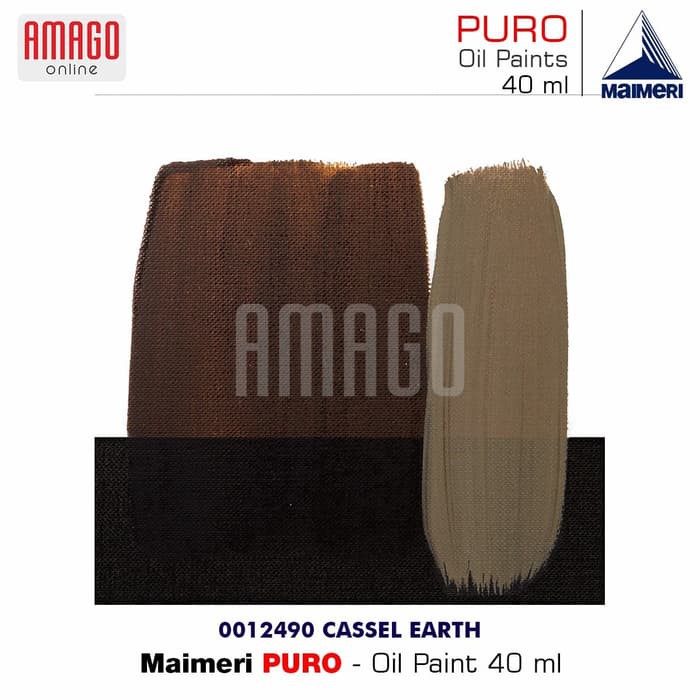 MAIMERI PURO - OIL PAINT - CASSEL EARTH - 40ML - M0012490