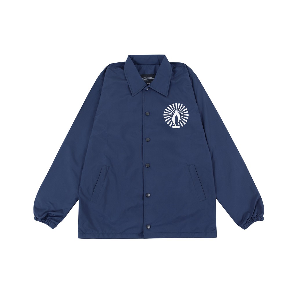 Shining Bright Victor Coach Jacket - Navy