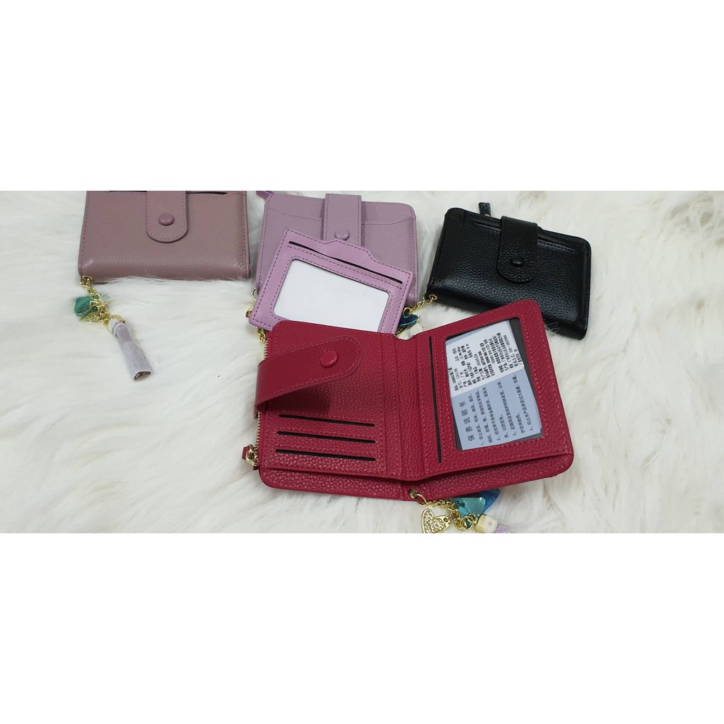 dompet kartu fashion kulit card holder wallet genuine leather aquila