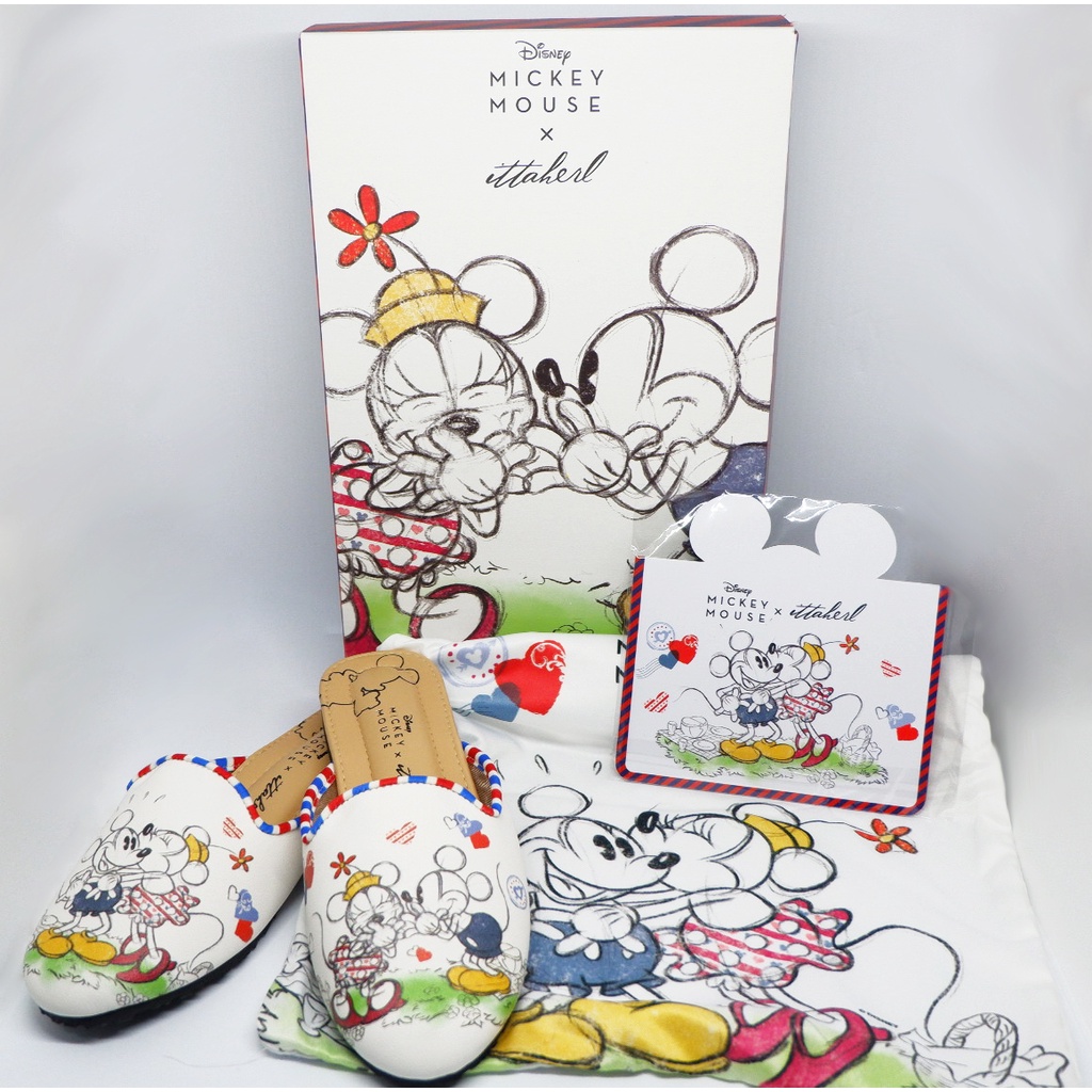 Ittaherl Dear Mickey Mouse Slipper Round