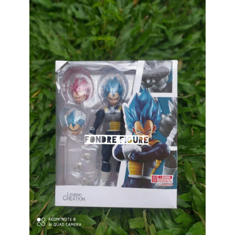 SHF SH FIGUARTS VEGETA GOD VEGETTA LEGEND DRAGON BALL Z DBZ BANDAI FIGURE KWS
