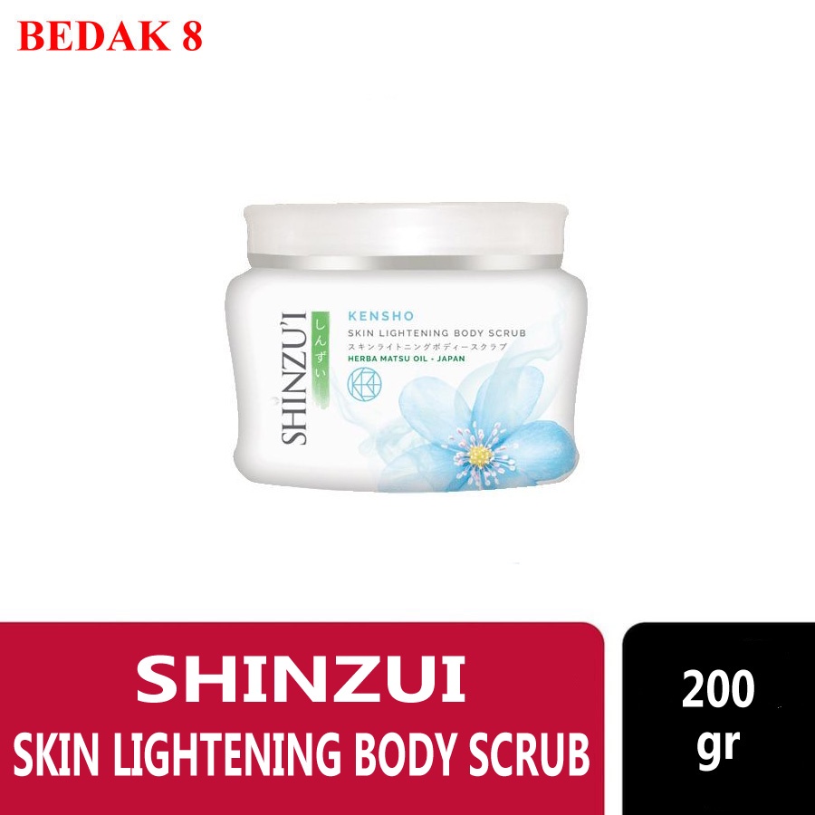 Shinzui Skin Lightening Body Scrub 200 gr/ Lulur Shinzui 200 gr