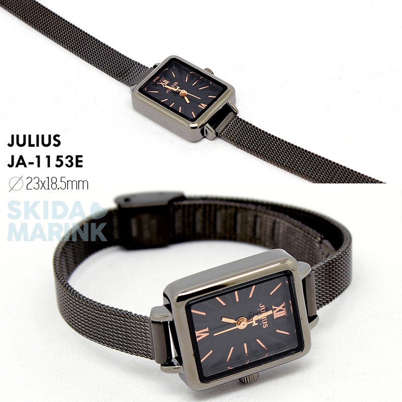 Julius JA-1153 / JA1153 ORIGINAL Jam Tangan Wanita Korea  Stainless Steel Desain Klasik dan Elegant